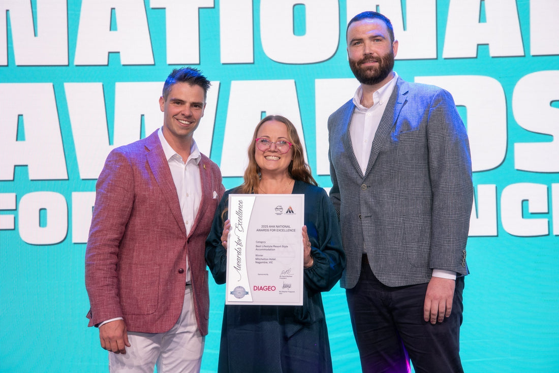Mitchelton Hotel Wins Best Lifestyle / Resort Style Accommodation at AHA National Awards
