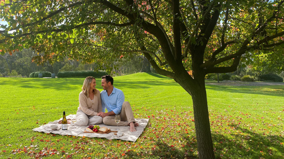 Picnic Romance in the Vines